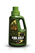 Emerald Harvest King Kola 950 ml – koyu yeşil kulplu şişe, kırmızı çerçeveli etiket ve beyaz KING KOLA yazısı