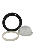 Glass lens seti 90 derece – LED çipler için üretilmiş şeffaf cam merceklerden oluşan mercek seti