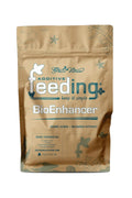 GHF Bio Enhancer 1 kg kraft folyo poşet – turkuaz yazı, deniz temalı desen ve kilitli ağızlı gövde