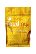 GHF Long Flowering 2,5 kg sarı folyo poşet – yapraklı desen, ürün adı yazılı ön yüz ve büyük gövde