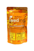 GHF Short Flowering 125 gram turuncu folyo poşet – yaprak desenli ön yüz ve short Flowering yazısı