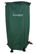 GreenBarrel esnek su tankı 250 litre – orta boy silindirik esnek su deposu ve boşaltma valfi