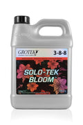 Grotek SoloTek Bloom 1 litre – kapaklı plastik şişe ve Grotek logolu renkli ürün etiketi