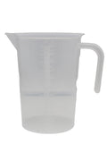Grow Wizard sıvı ölçüm kabı Pro 1 litre – ölçek çizgili, şeffaf gövdeli bir litrelik plastik ölçüm kabı
