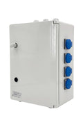Grow Wizard Timer Box 12x600 W – on iki çıkışlı endüstriyel kontrol panosu ve grup sigortaları