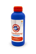 Guanokalong Extract 1 litre – kahverengi sıvı gübre şişesi ve Guanokalong logolu ürün etiketi