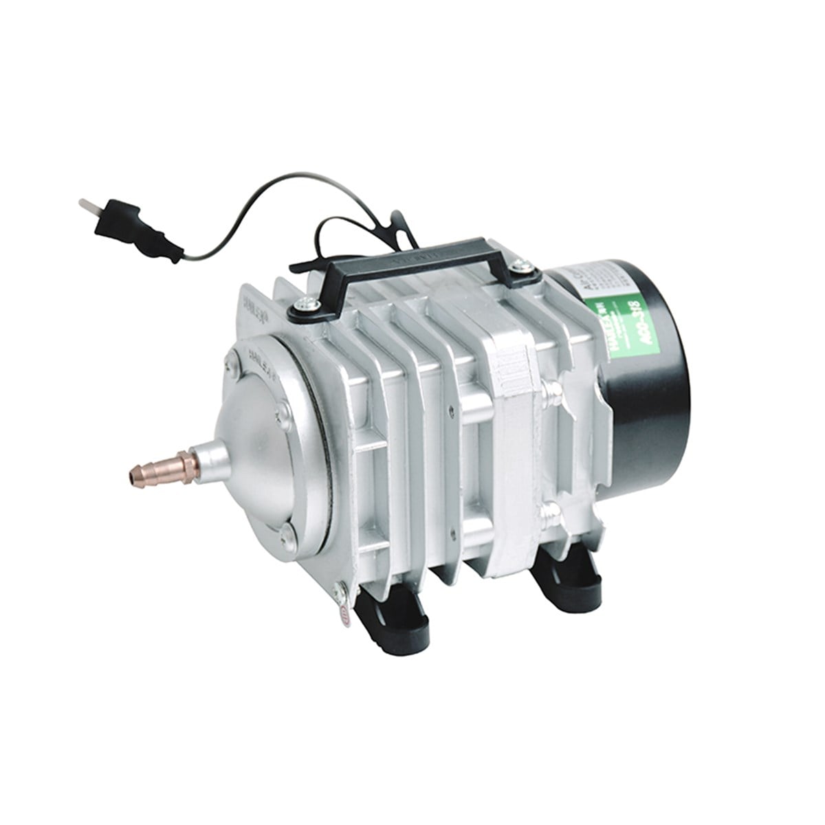 Hailea ACO-500A Tipi Yağsız Pistonlu Kompresör – 275 L/dak, 175 W, 12 Çıkış