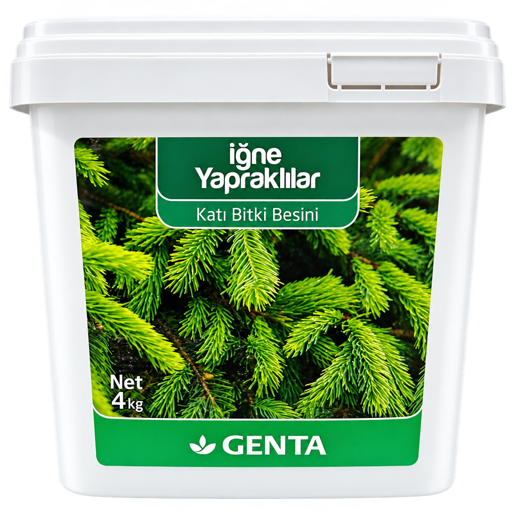 Genta Granül Gübre 4 kg – Çam, Servi ve Ladin Gibi İğne Yapraklılar İçin