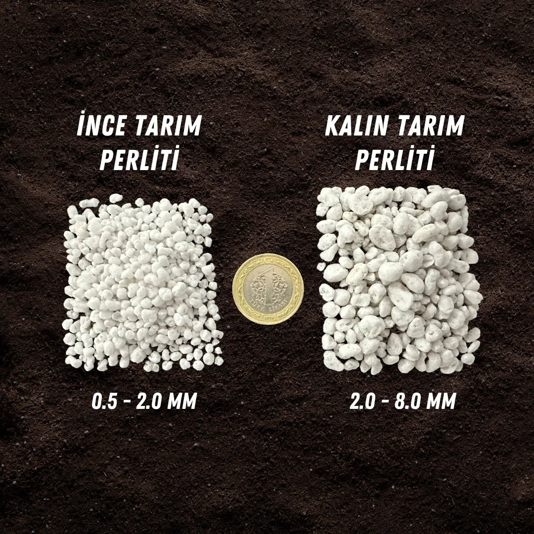 200 Litre İnce Tarım Perliti 0.5-2.0 mm Tane Boyutu