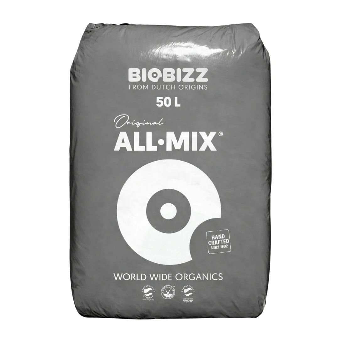 BioBizz All Mix 50 litrelik önceden gübrelenmiş organik torf paketi