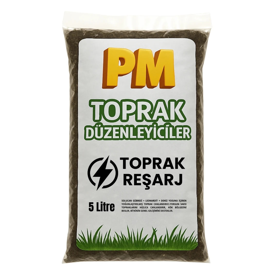 Toprak Reşarj – solucan gübresi, leonardit ve deniz yosunu içeren toprak düzenleyici