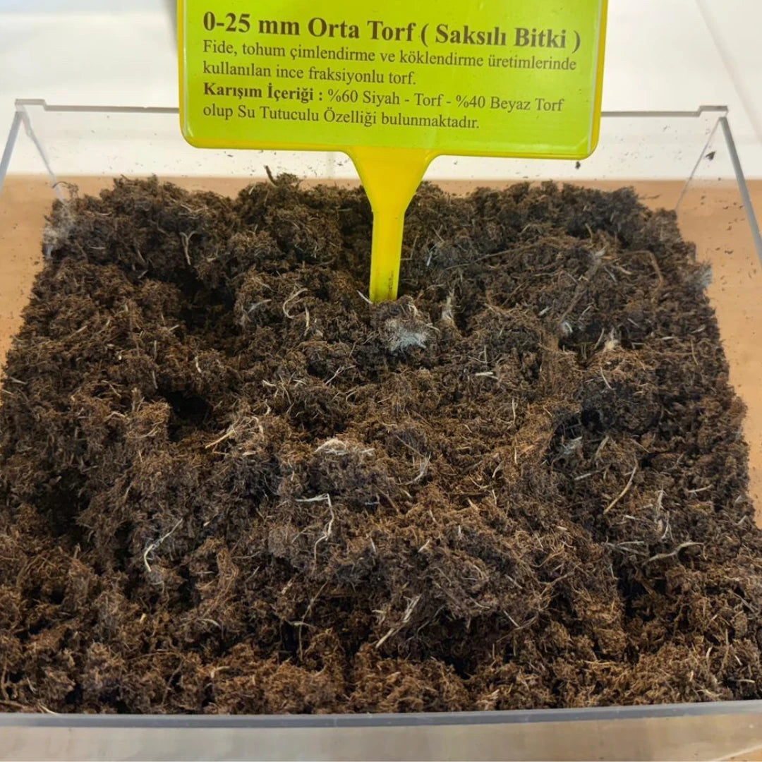 220 Litre QTS Sphagnum ithal Torf (0-25mm Premium Kalite)