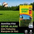 Semillas Fitó spor alanları için ithal çim tohumu – 4 türlü karışım, 150 m²