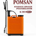Pomsan K-303 16 litre sırt tipi ilaçlama pompası