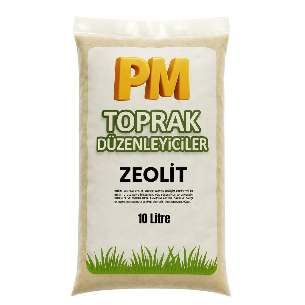 Zeolit toz 0-2 mm 10 litrelik ambalaj