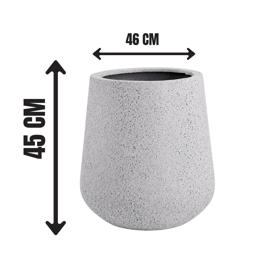 Dekoratif Lale Fiber Saksı 46 × 45 cm