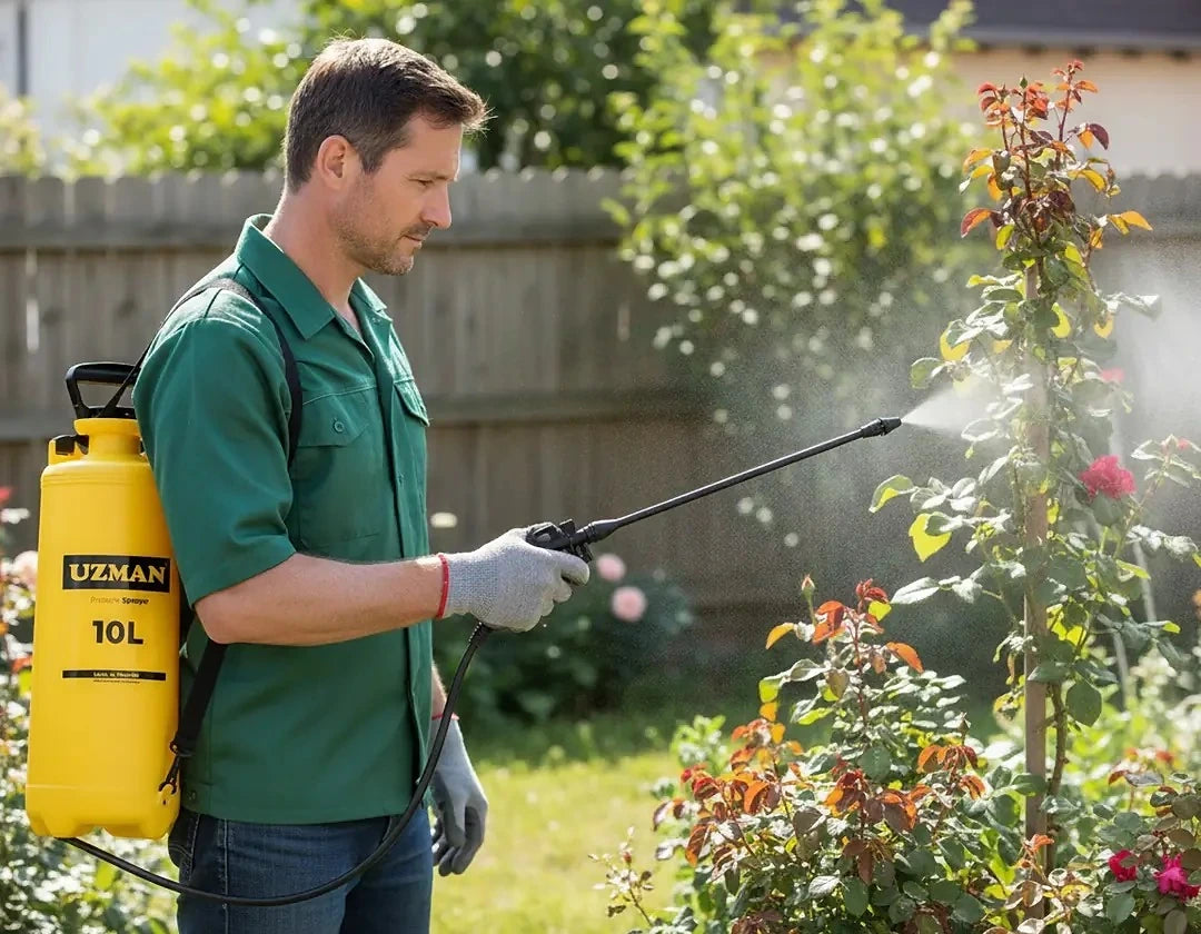 Uzman K-73 Basınçlı İlaçlama Pompası – 10 Litre Omuz Askılı El Tipi Pulverizatör