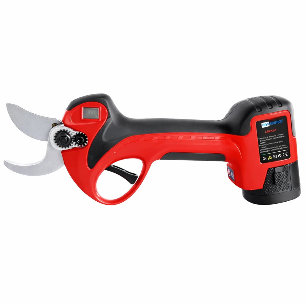 Energy WS 032 Y akülü dal budama makası – 32 mm kesim, dijital göstergeli çift akülü set