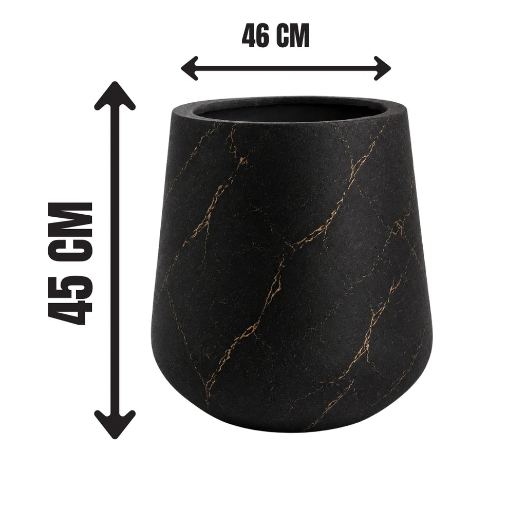 Dekoratif Lale Fiber Saksı 46 × 45 cm