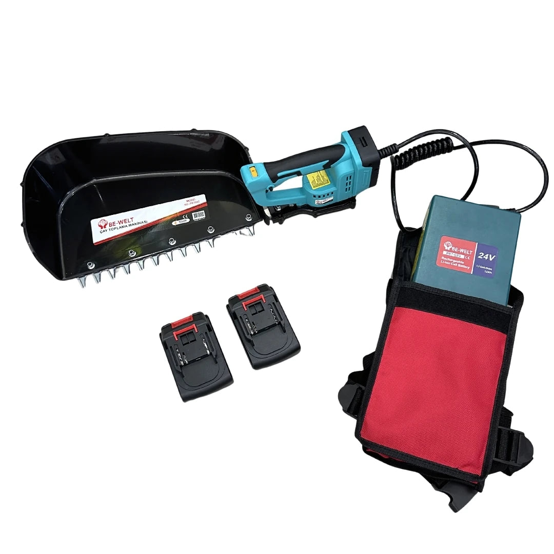 BHD BE-WELT PRT022 3 Akülü Çay Toplama Makinesi 24V 12000 mAh