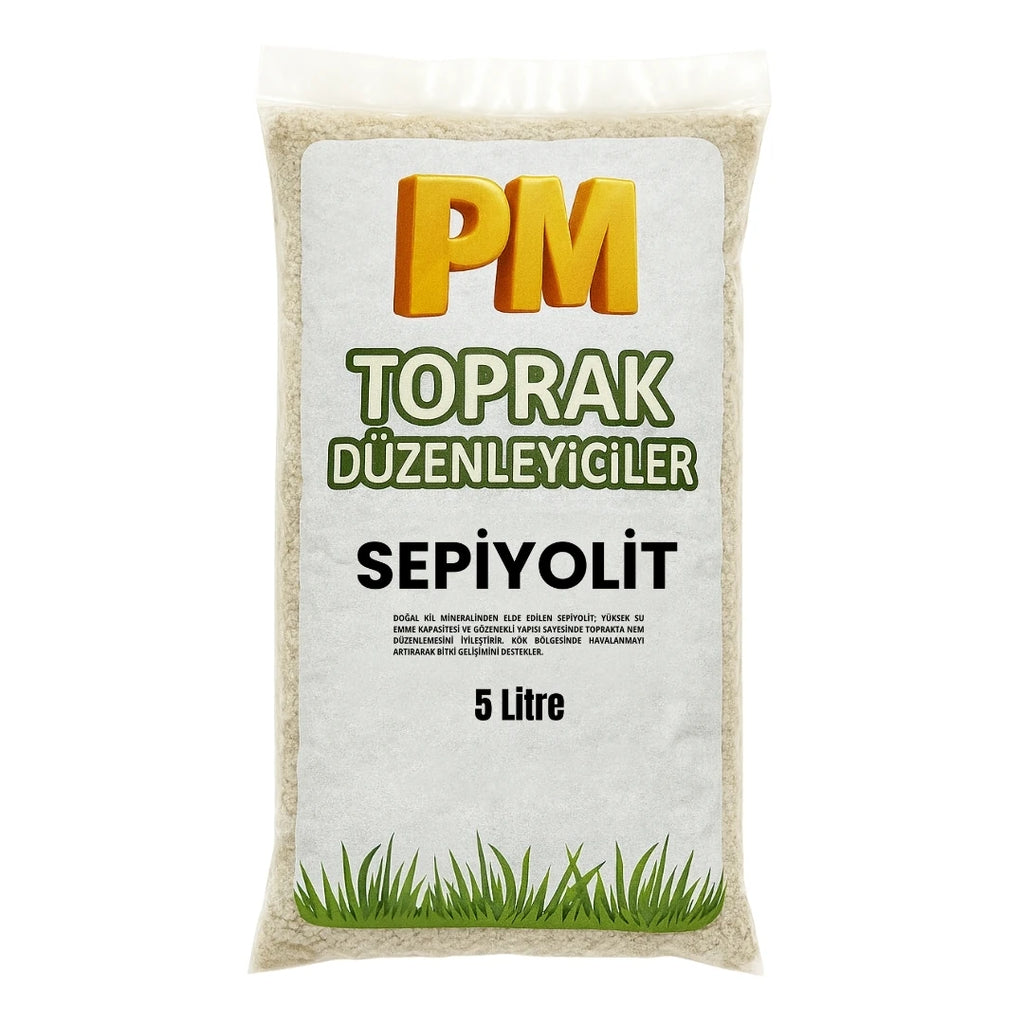 Sepiyolit kil minerali – nem dengeleyici ve havalandırma desteği, 5 litre