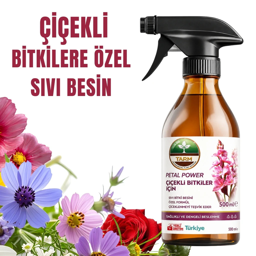 Petal Power çiçekli bitki besini – 500 ml sprey şişesi