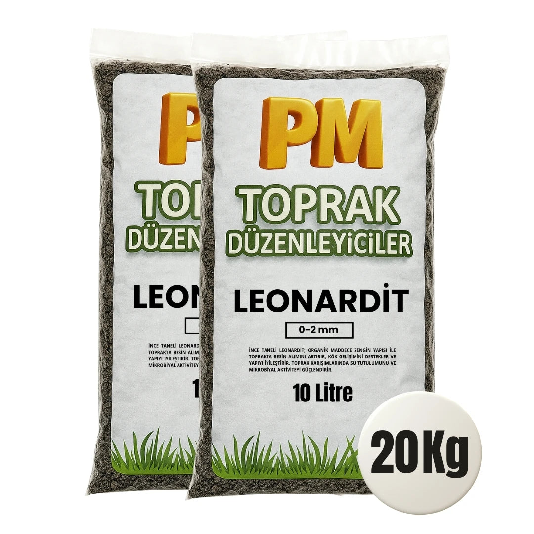 Leonardit A kalite elenmiş toz – 20 kg çuval, yüksek hümik asitli