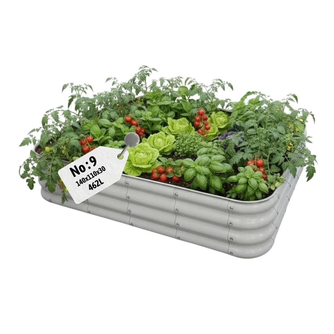 Modüler Yükseltilmiş Bahçe Yatağı (Sebze ve Çiçek) 462 Litre