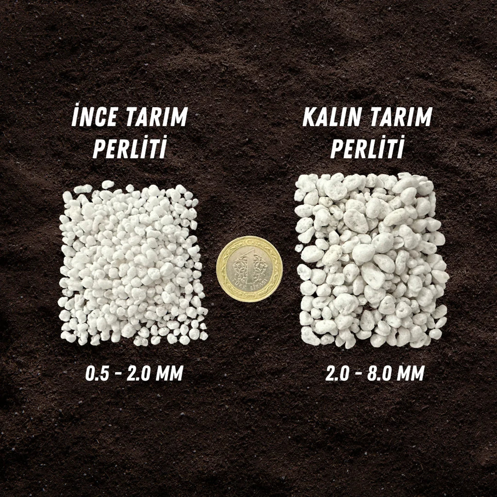 İnce Tarım Perliti Bahçe Paketi – 200 m² / 1.200 Litre (6 Çuval)