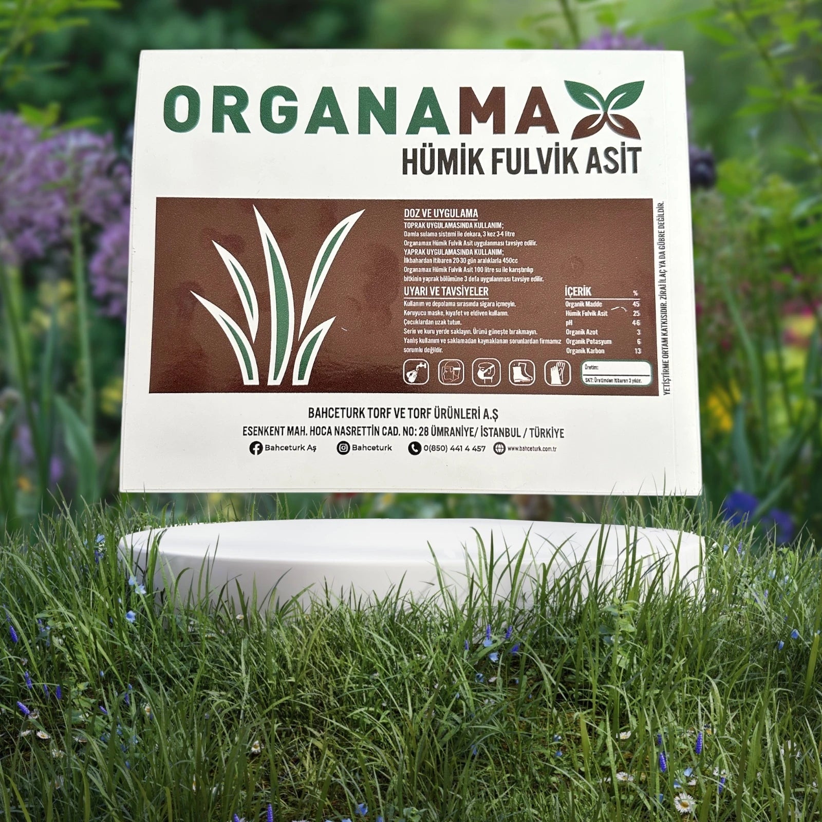 20 Litre Hümik ve Fulvik Asit | Leonardit Kaynaklı Gübre Takviyesi