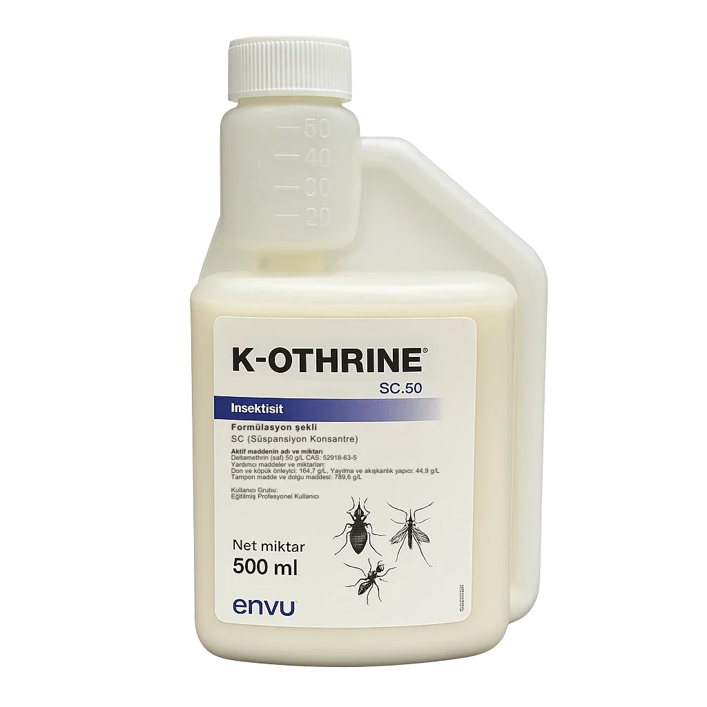 K-Othrine® SC50 %5 Konsantre Profesyonel Haşere İlaçı – 500 ml | Kokusuz - haşere kontrol ürünü görseli