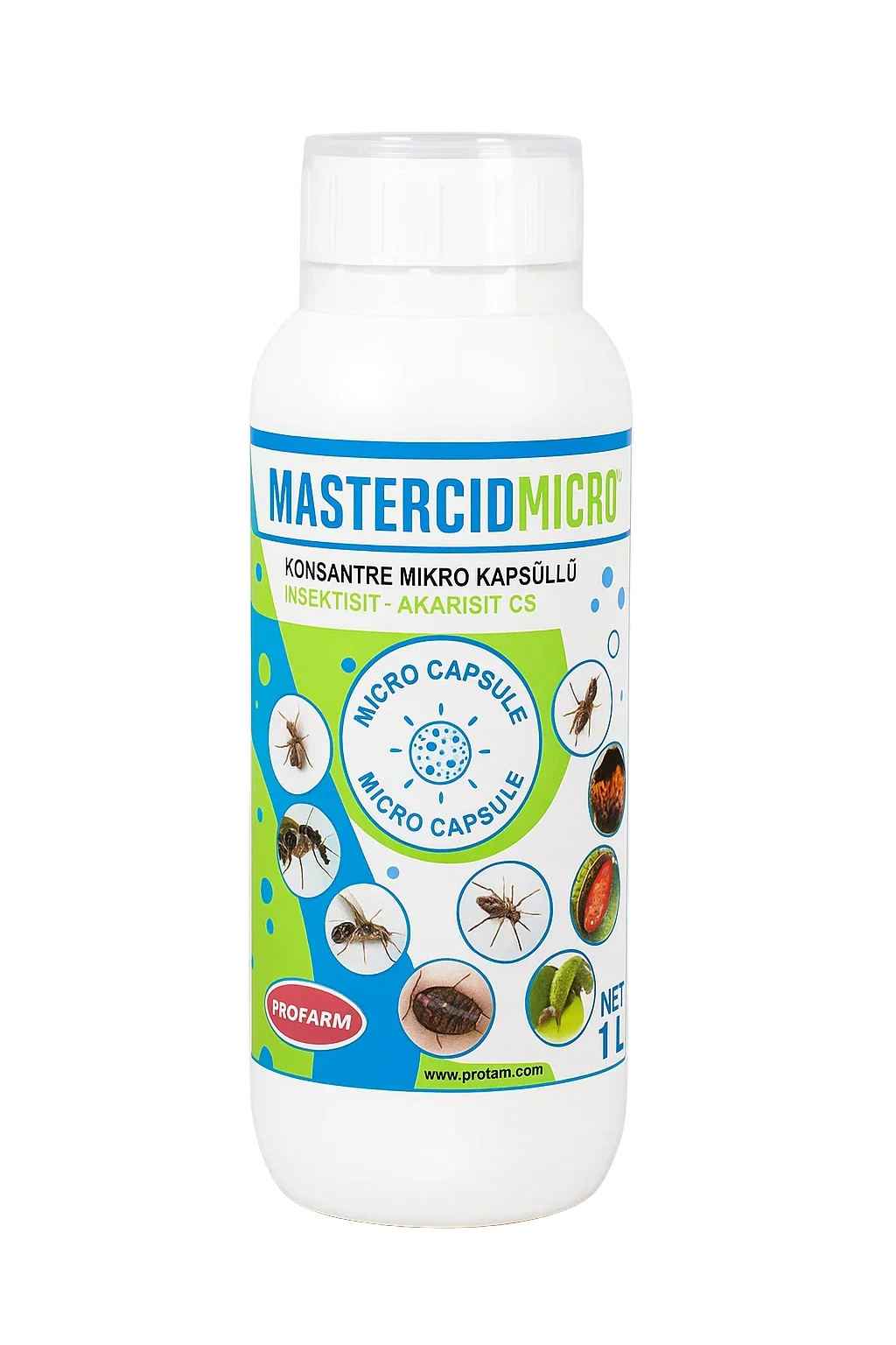 Profarm Mastercid Micro CS 1 litre mikro kapsüllü insektisit şişesi