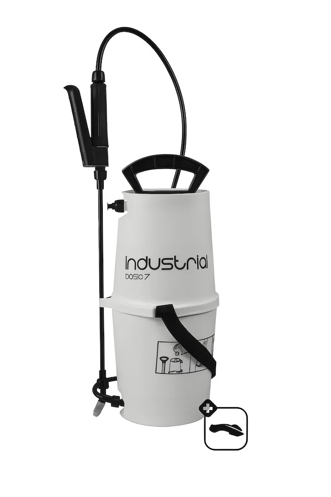 Industrial Basic 7 sırt tipi ilaçlama pompası – 5 litre, Avrupa üretimi