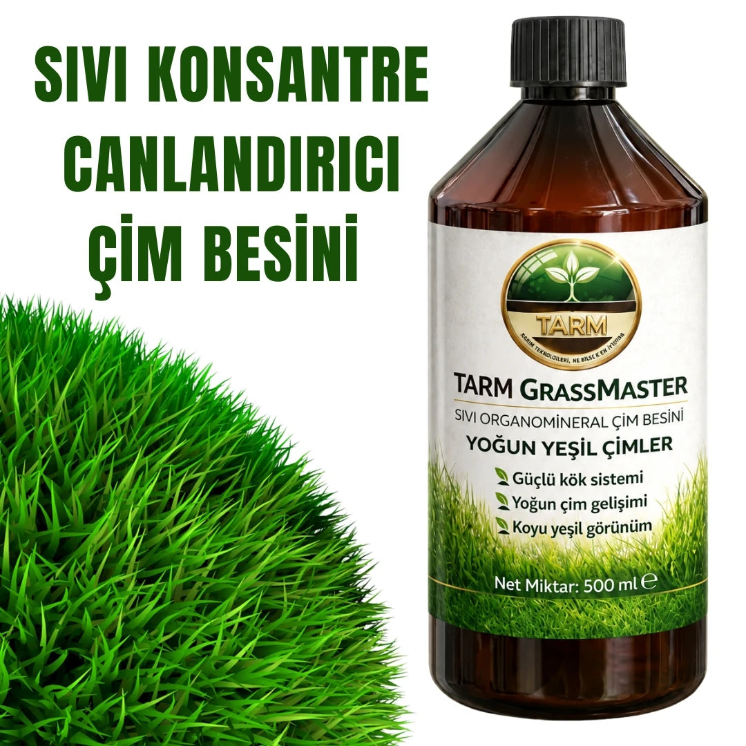 GrassMaster canlandırıcı sıvı çim besini – 500 ml şişe