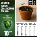 Tohum çimlendirme toprağı 10 litre – viyol ve tablet için steril karışım