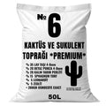 Kaktüs ve sukulent toprağı 50 litre – Osmocote katkılı mineral ağırlıklı karışım (No 6)