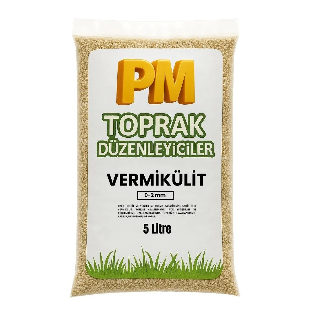Vermikülit (0–2 mm) 5 Litre