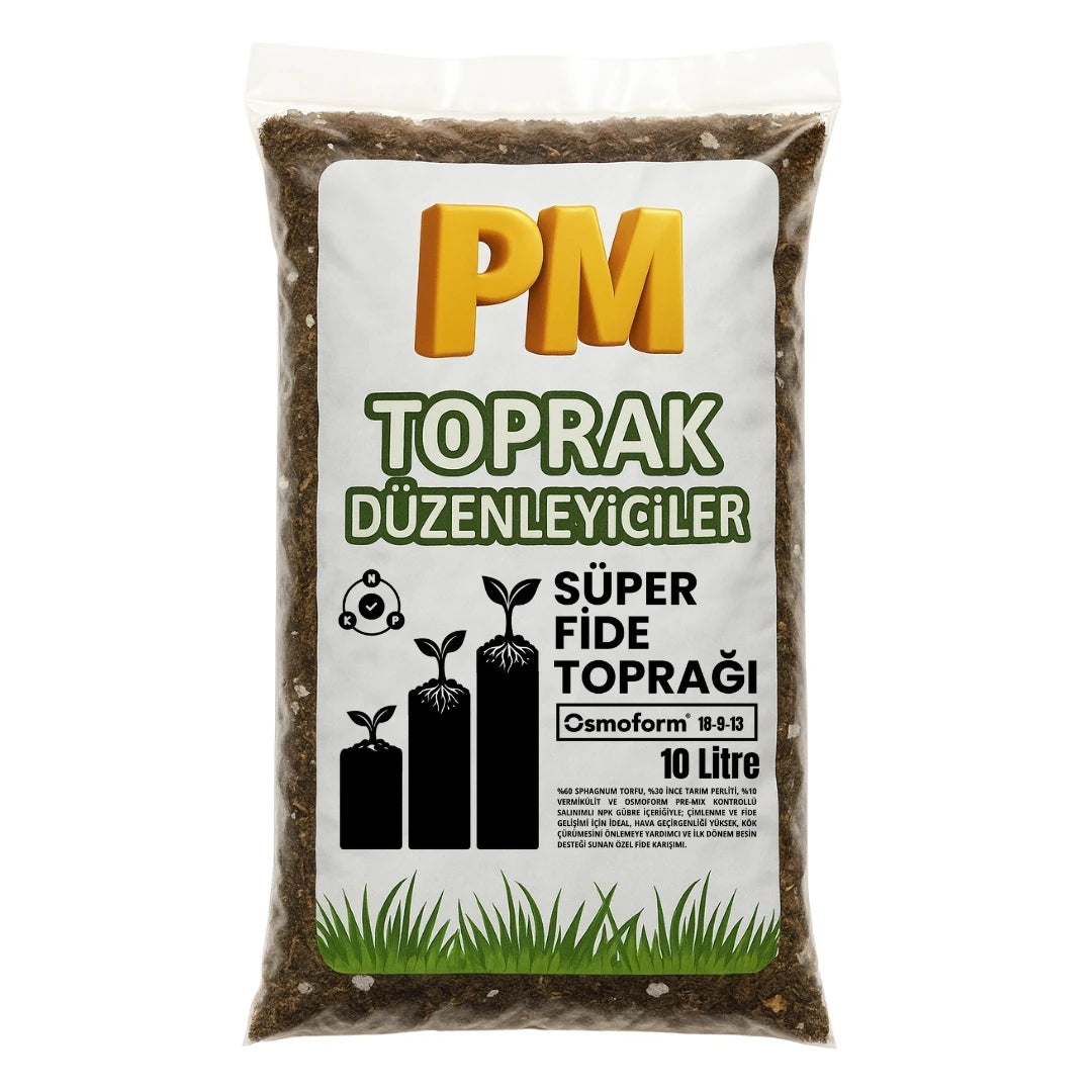 Süper fide toprağı 10 litre – Osmoform yavaş salınımlı gübreli karışım
