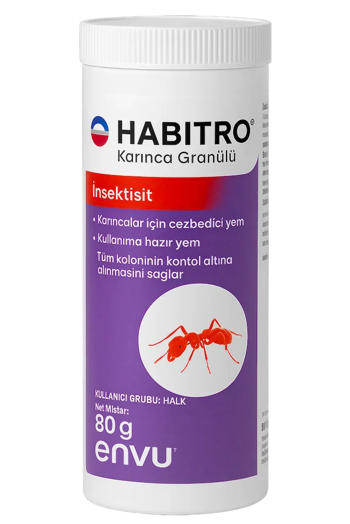 Habitro karınca granülü 80 g – yuvaya taşınan hazır yem paketi