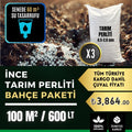 İnce perlit bahçe paketi 100 m² – 600 litre, 3 çuvallı giriş boyu