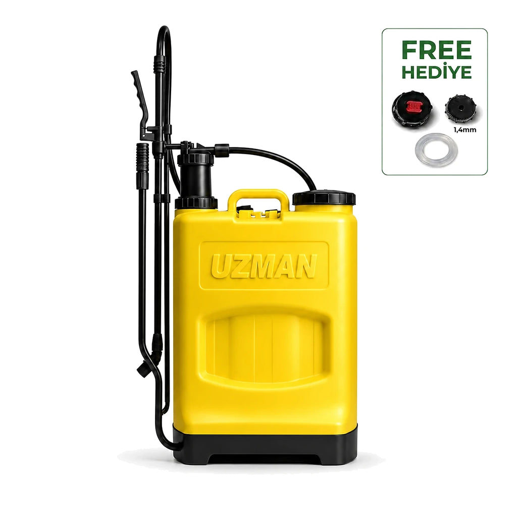 Uzman K-105 sırt pülverizatörü – 20 litre manuel kollu bahçe pompası