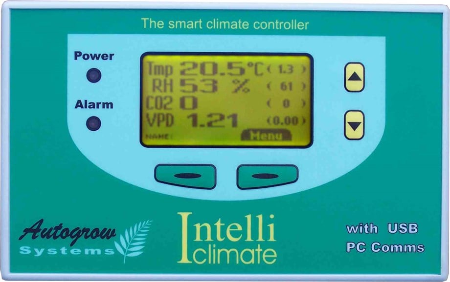 Autogrow IntelliClimate İklim Yönetim Ünitesi – Kapalı Yetiştirme Odası, USB Bağlantılı