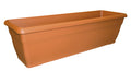 Teku JRA 80/00 Toprak Renkli Uzun Saksı – 17 Litre, 80 × 19 × 16 cm