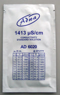 Adwa Tek Seferlik EC Standardı Poşeti – AD6020 (1413 µS/cm) ya da AD70030 (12,88 mS/cm)