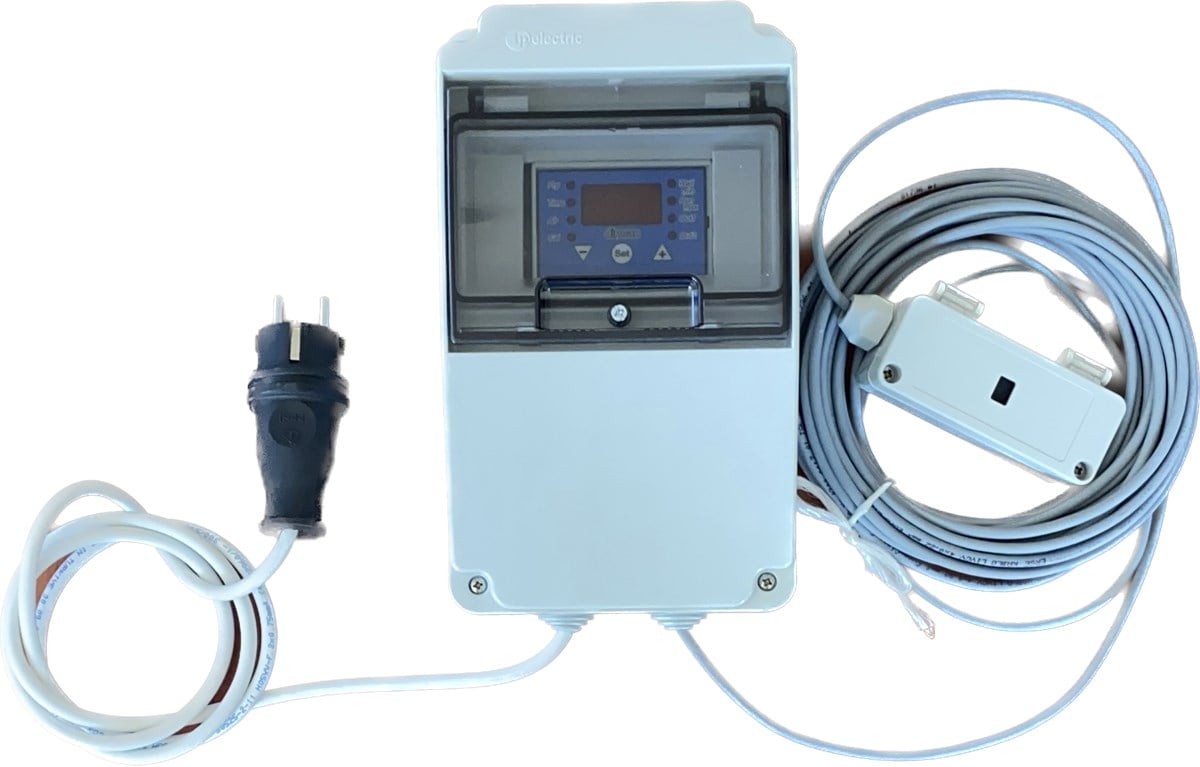 NDIR Sensörlü CO2 Kumanda Ünitesi 0–5000 ppm – Sera Dozlama ve Mantarhane Egzozu İçin