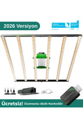 Mars Hydro FC8000 EVO 800W – çok çubuklu geniş gümüş LED panel ve yoğun Samsung diyot dizilimi