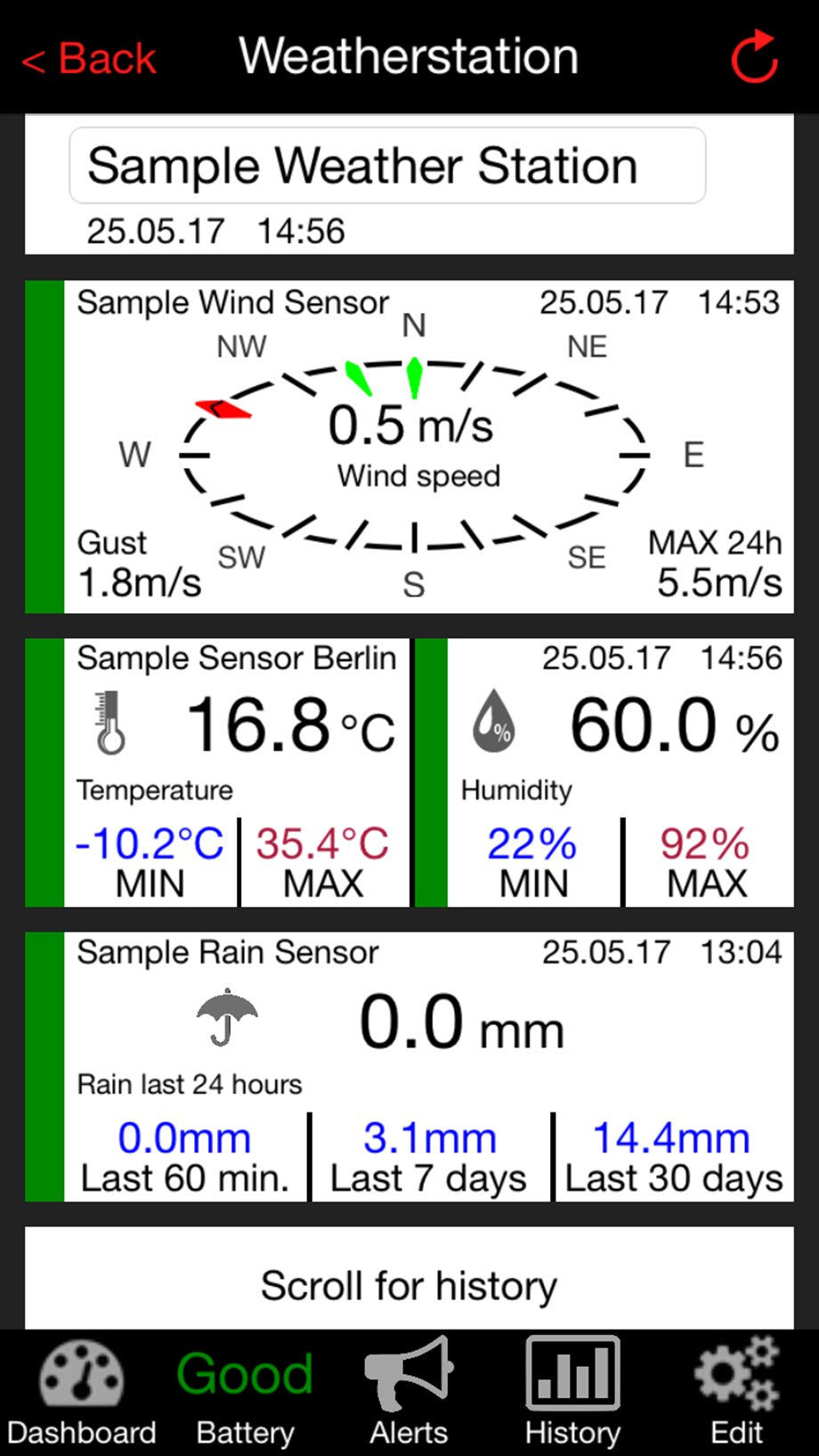 TFA Dostmann 31.4005.02 WeatherHub Seti – Yağış, Rüzgâr, Sıcaklık ve Nemi Telefona Aktarır