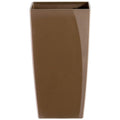 Parlak Bronz Elho Milano Diamond Saksı Kabı – 20 cm Boy Kodu, Kare Kesit