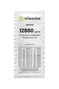 Milwaukee EC 12880 kalibrasyon sıvısı 20 ml – küçük şişe ve Milwaukee markalı ürün etiketi
