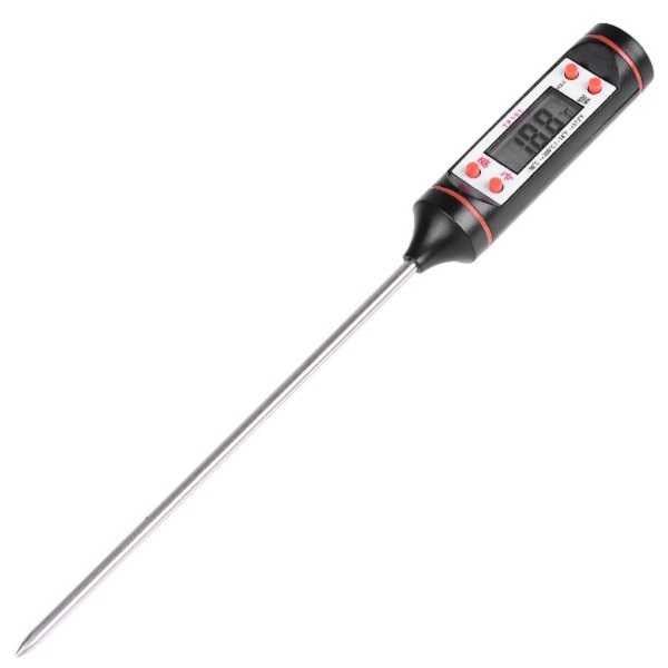 TP101 Batırmalı Dijital Termometre – 15 cm Çelik Problu Kalem, Eksi 50 ile 300 °C